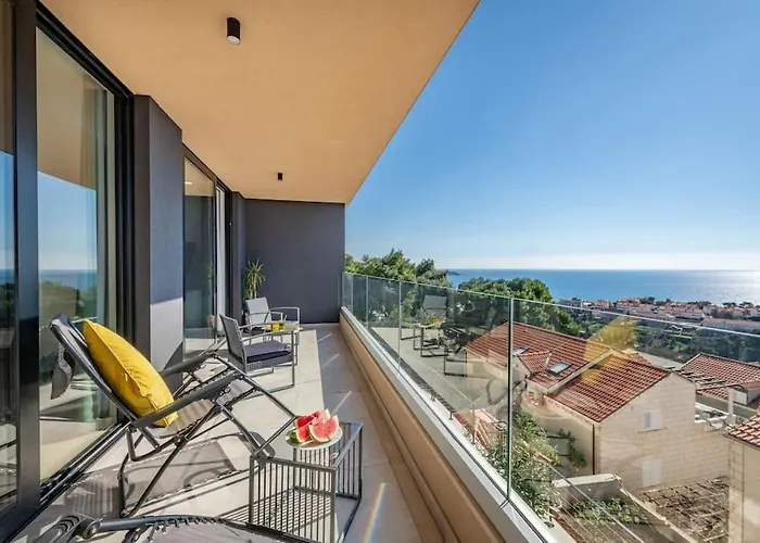 Апартаменты A3 Montovjerna - Panoramic Terrace Getaway *